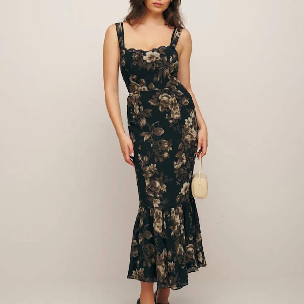 Reformation Irisa dress NWT in Grand Dame - Picture 3 of 6